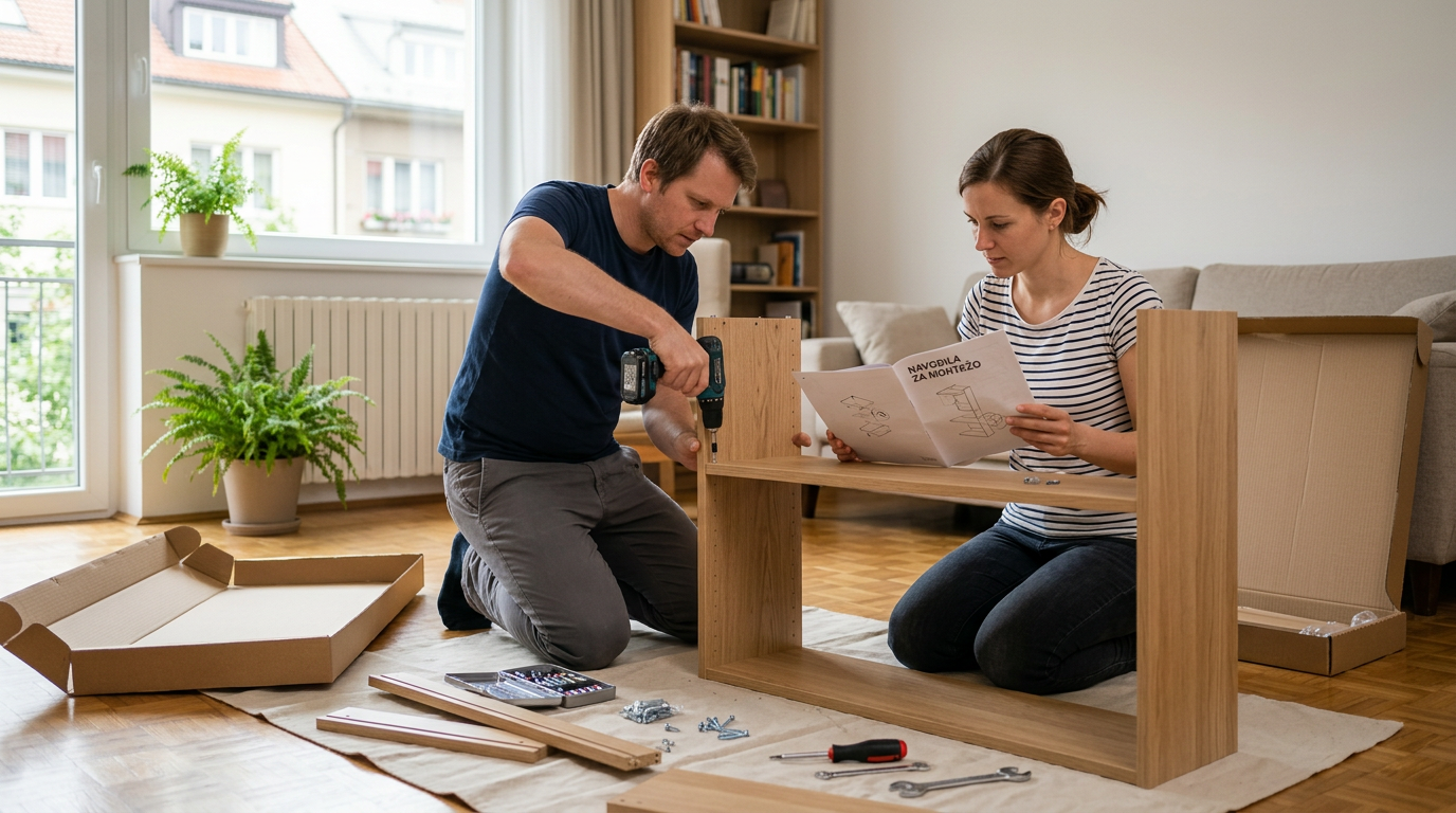 Montaža IKEA pohištva: priročnik za hitro in učinkovito sestavljanje